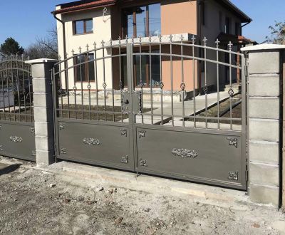 Порти от ковано желязо с елементи за вграждане - Карловски - Плевен