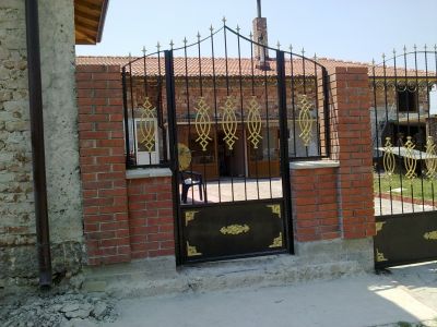 Врати от ковано желязо с елементи за вграждане - Карловски - Плевен